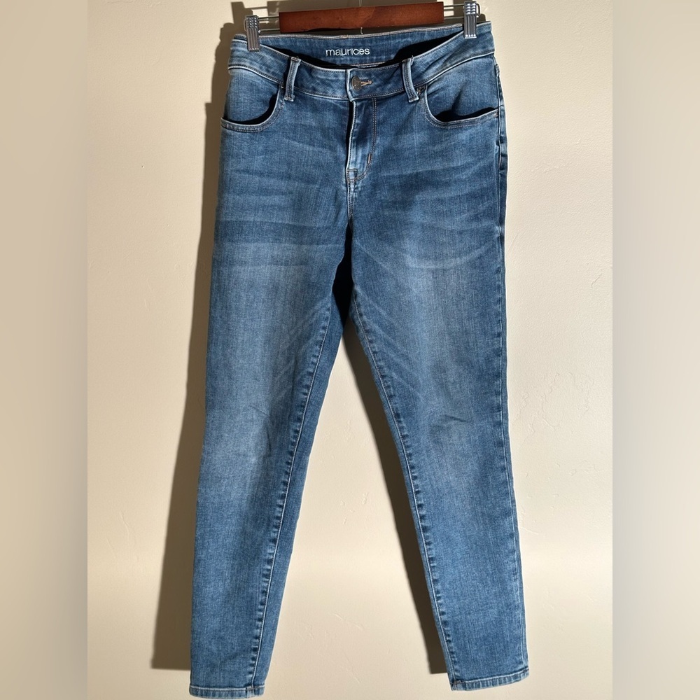 Maurices Classic Denim Skinny Jeans Women’s 32x28 Dark Wash